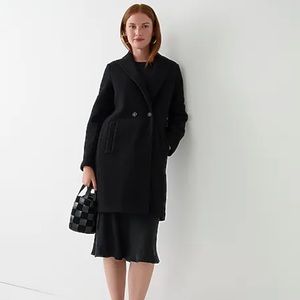Daphne topcoat in Italian boiled wool